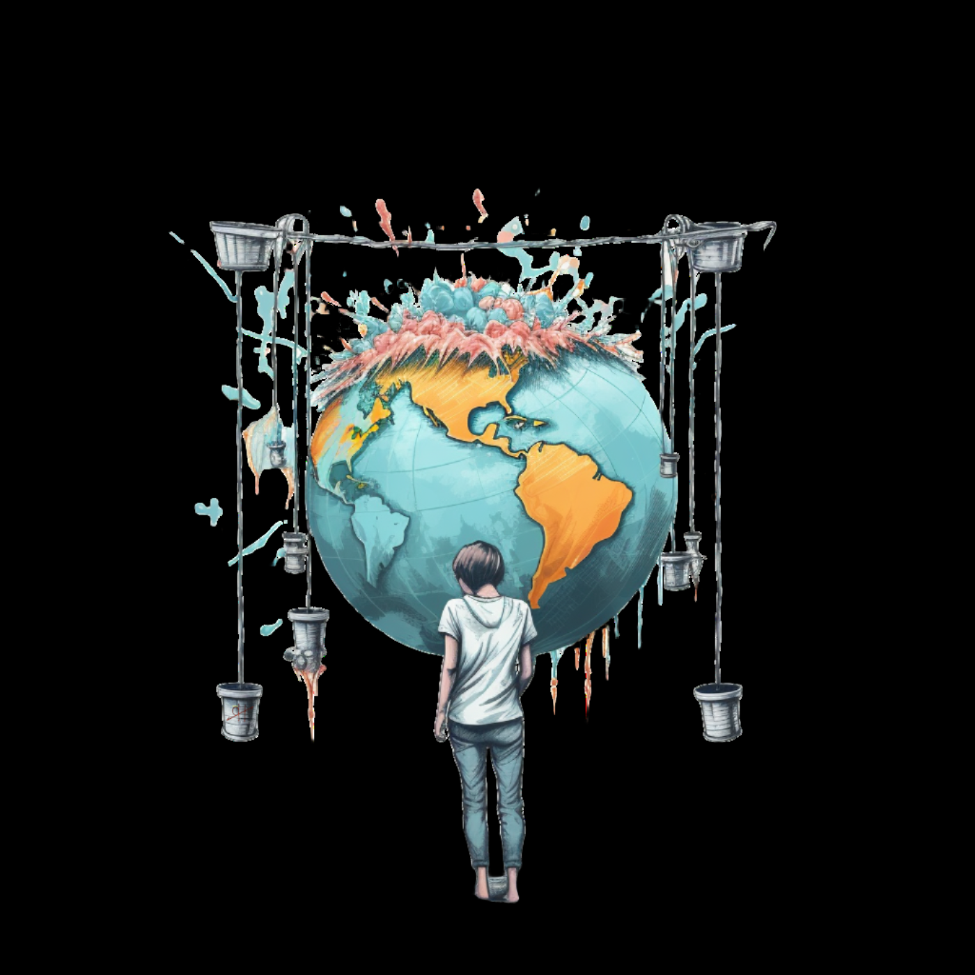 HEAVENS REJECTS-STRANGE WORLD TEE SHIRT