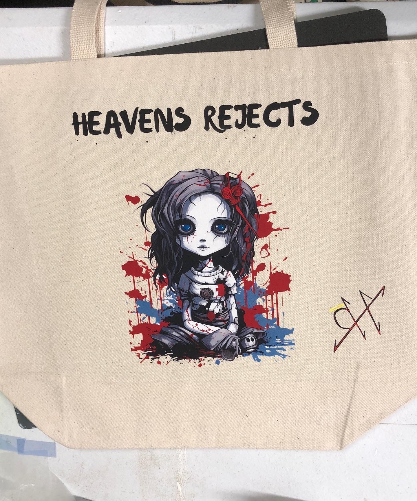 Tote Bag, Custom tote, Heavens Rejects