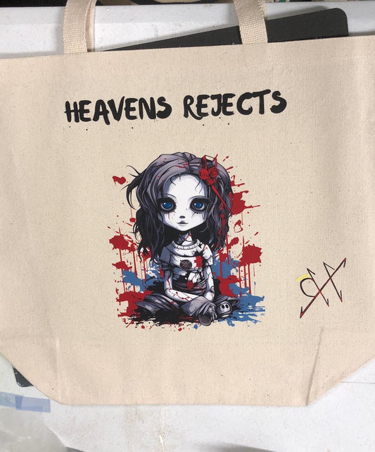 Tote Bag, Custom tote, Heavens Rejects